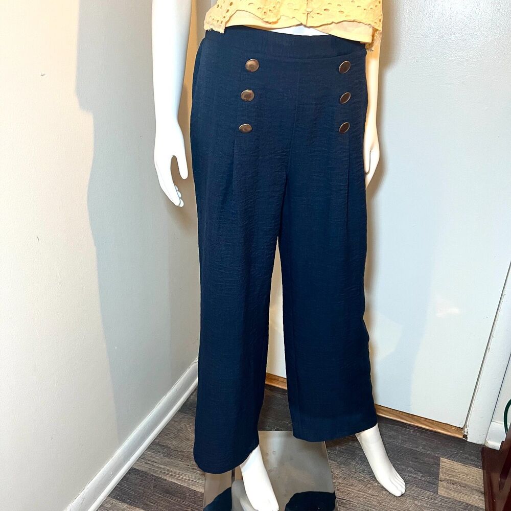 Wren New York Sailor Pants M - Coastal Preppy Retro 60s Nautical Maritime Office